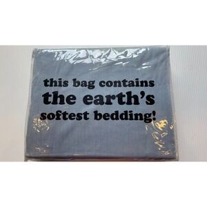 Buffy Breeze Dark Blue Eucalyptus Tencel Lyocell Full Queen Size Duvet Cover nip